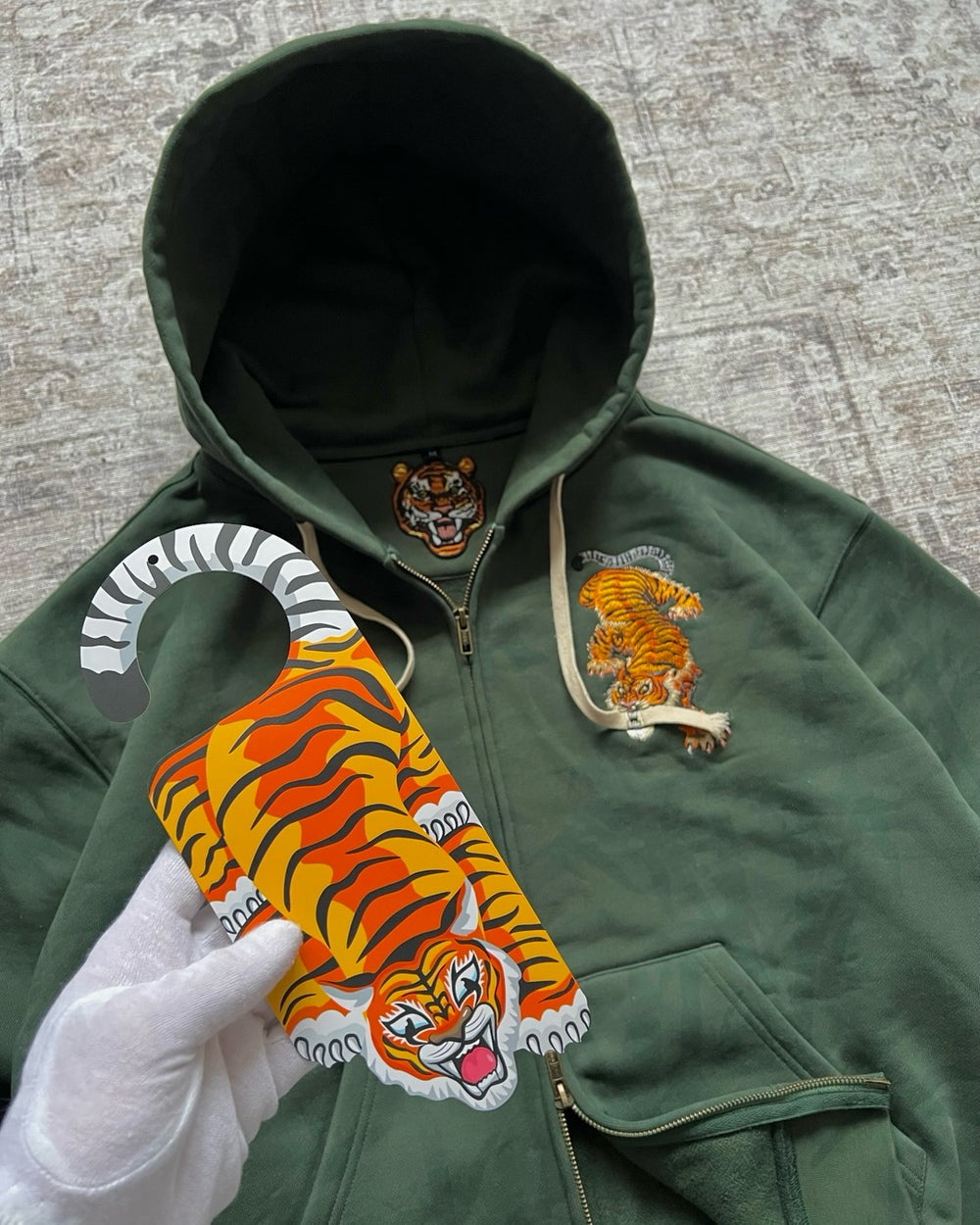 Mato ( Tiger ) Hoodie 100% Baumwolle