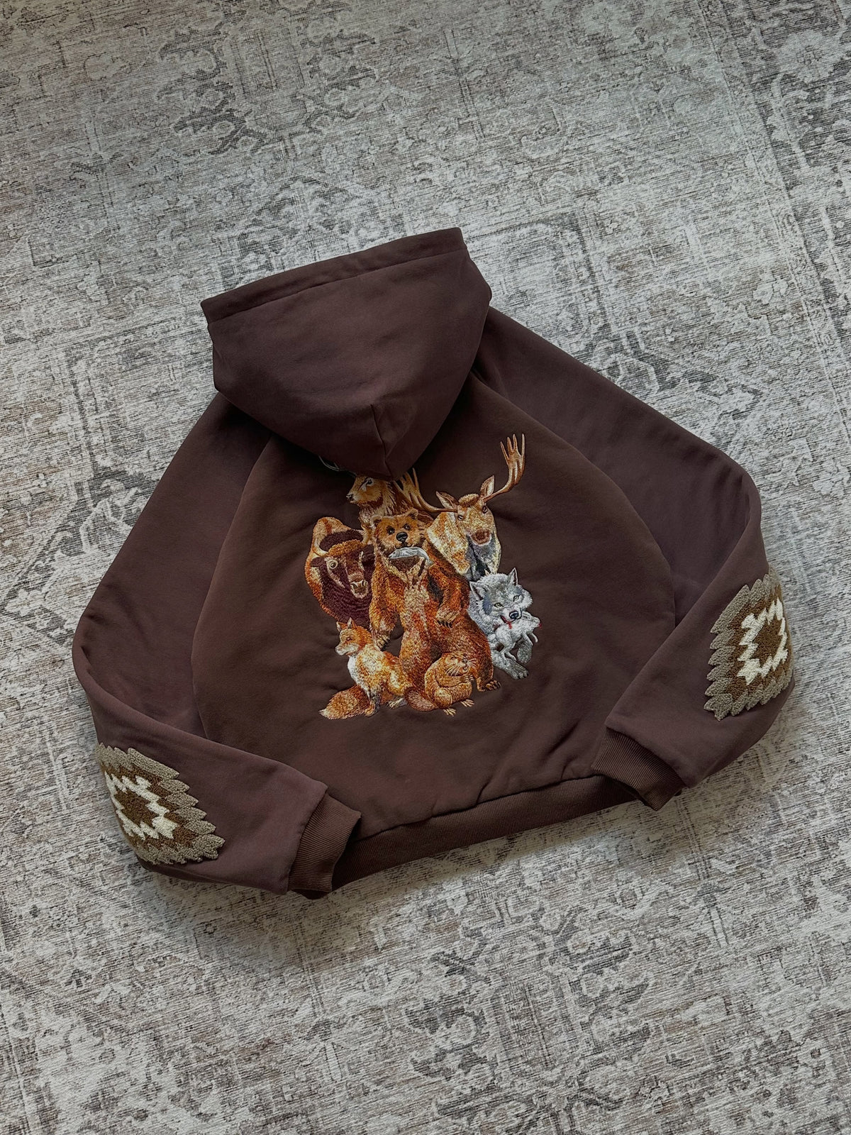 Wahuŋka ( Wildtier ) Pullover 100% Baumwolle