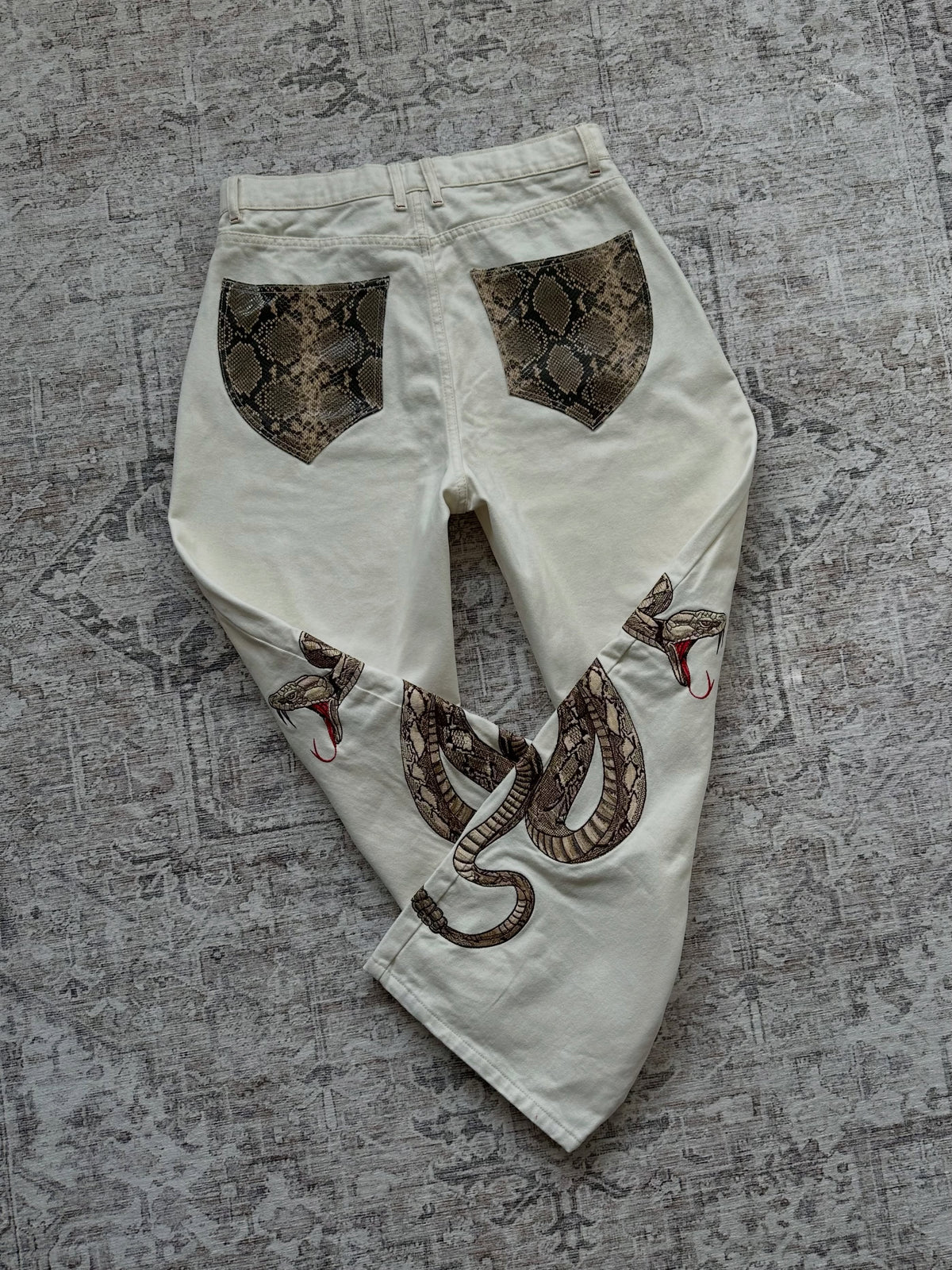 Premium Snake Denim